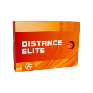 【Foremost】Distance Elite 柿橘 二層球 高爾夫球(2024款 色球 小白球 超遠距)