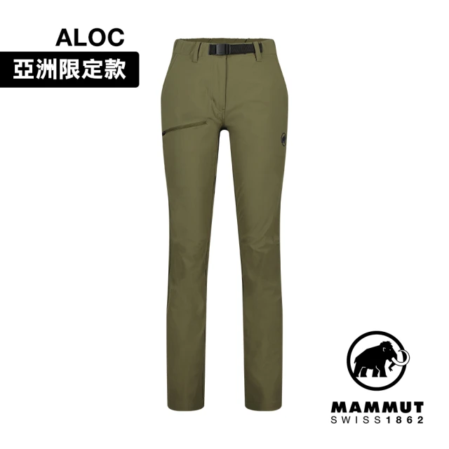 Mammut 長毛象 Aegility Pants AF Women 日系機能舒適防潑水長褲 綠鬣蜥 女款 #1022-02240