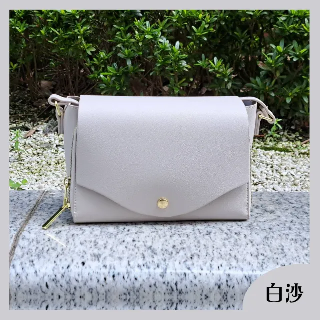 【WHOSE BAG】LANA財布機能輕量皮革側背包 NO.WB008(女斜背包 女包)