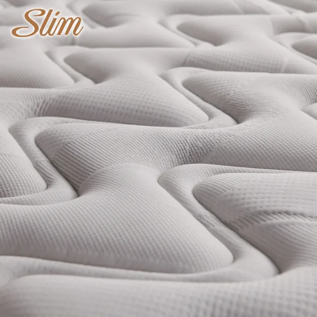 【SLIM沁涼型】台灣玉涼感2cm乳膠獨立筒床墊(雙人5尺)