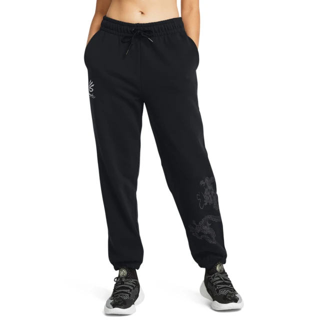 UNDER ARMOUR 女 LNY Future Dragon Jogger 長褲_1385301-001(黑色)