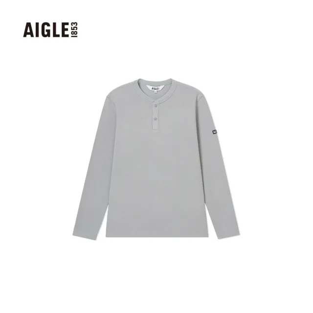 【AIGLE】男短刷毛保暖罩衫AG-3A117 三色(男上衣 P/T短刷毛 保暖上衣)