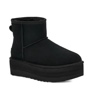 【UGG】女鞋/靴子/女靴/雪靴/Classic Mini Platform(黑色-UG1134991BLK)