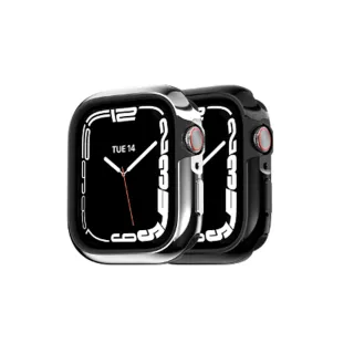 【魚骨牌 SwitchEasy】Apple Watch 8/7 45mm Odyssey Glossy Edition 奧德賽金屬手錶保護殼
