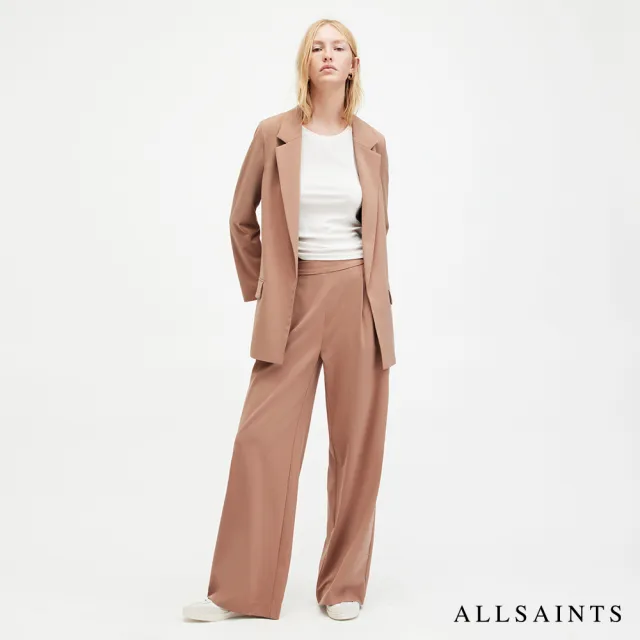 【ALLSAINTS】ALEIDA TRI 輕薄俐落開襟西裝外套 WT017Y(常規版型)