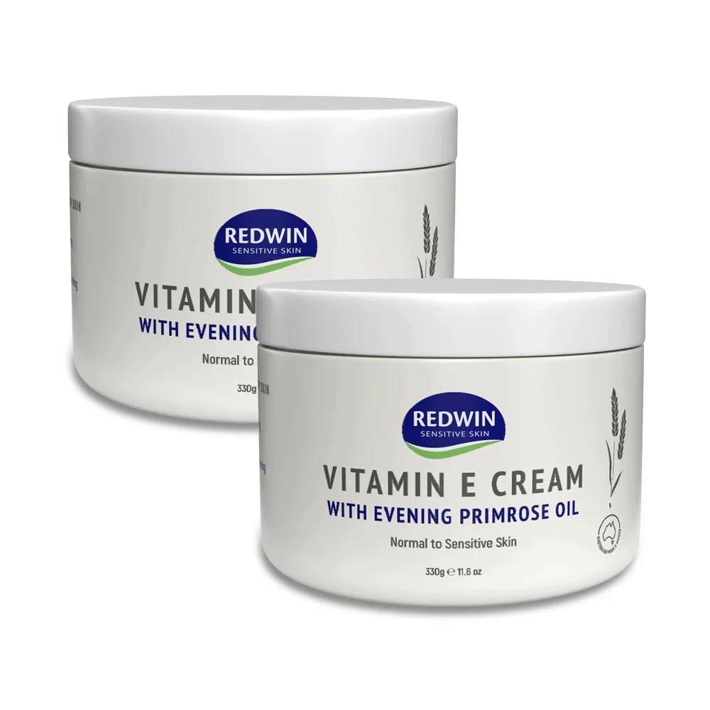 【REDWIN】買1送1-維他命E月見草油保濕霜 330g(澳洲原廠公司貨)