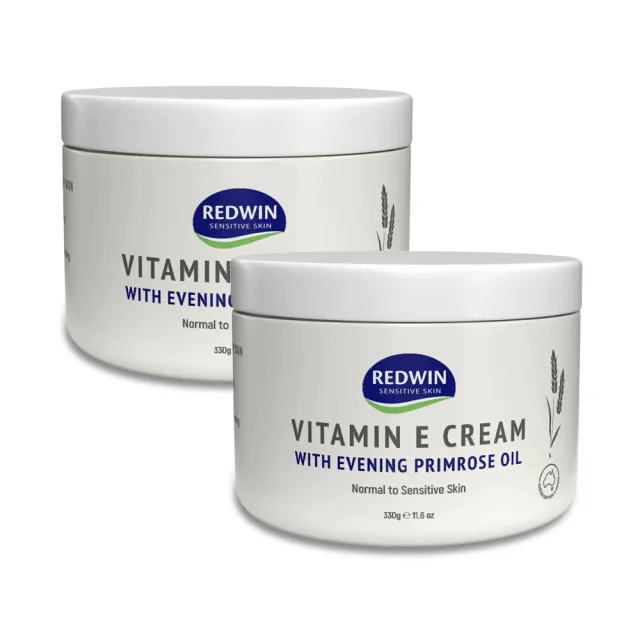 【REDWIN】買1送1-維他命E月見草油保濕霜 330g(澳洲原廠公司貨)