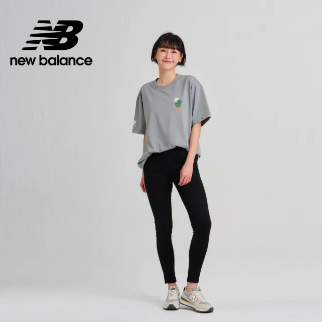 【NEW BALANCE】NB SDS可愛仙人掌厚磅短袖上衣_男裝_灰色_AMT33356YST(亞版 版型正常)