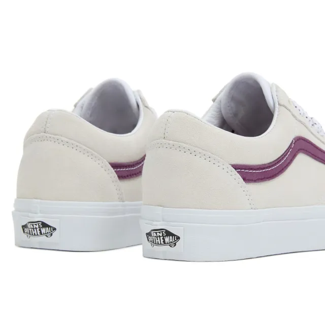 【VANS 官方旗艦】Old Skool 男女款米色滑板鞋/休閒鞋