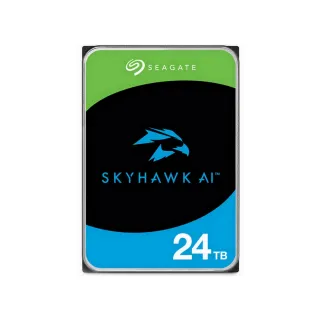 【SEAGATE 希捷】SkyHawk 24TB 3.5吋 7200轉 512MB 監控內接硬碟(ST24000VE002)