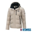 【K-SWISS】羽絨外套 Down Jacket-男-卡其(109133-253)