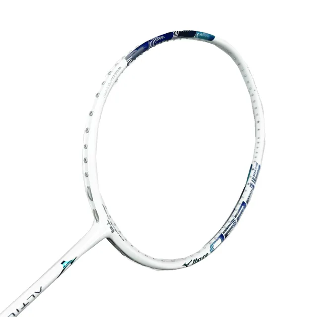 MIZUNO 美津濃】ALTIUS 01 SPEED頭重型降風阻羽球拍4U5白X藍標