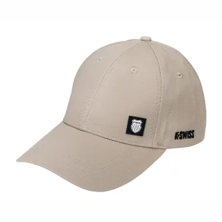 【K-SWISS】運動棒球帽 Cotton Cap-卡其(C3389-264)