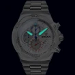 【BRERA 布雷拉】義大利 米蘭精品 SUPERSPORTIVO EVO 時尚運動風 三眼時計腕錶(BMSSQC4505B-BRC)