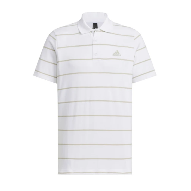 adidas 愛迪達 FI Stripe Polo 男 POLO衫 短袖 上衣 運動 休閒 經典 條紋 白(IT3922)