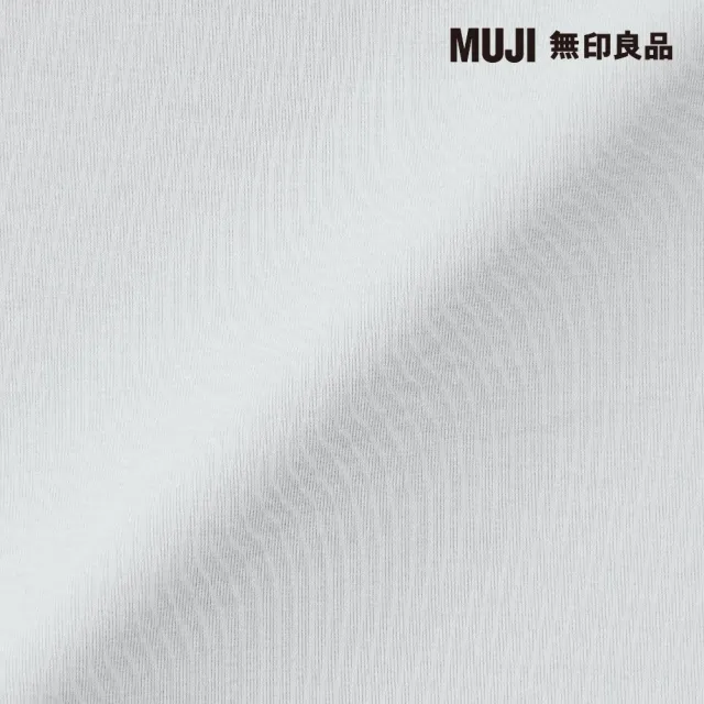 【MUJI 無印良品】涼感伸縮床包/SD-D/淺灰