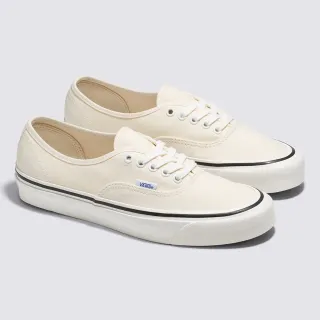 【VANS 官方旗艦】Authentic 44 DX 男女款米白色滑板鞋/休閒鞋