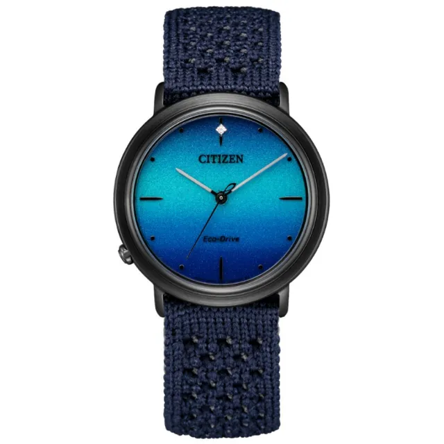 【CITIZEN 星辰】L系列 優雅氣質彈力織帶 光動能腕錶 附贈米蘭錶帶乙條 聖誕節 禮物 送禮(兩款可選)