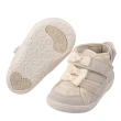 【布布童鞋】日本IFME花語蝴蝶結米色寶寶機能學步鞋(P4J401W)