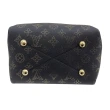 【Louis Vuitton 路易威登】M23392 經典BELLA系列Monogram打孔通花兩用款迷你水桶包(全新展示品-黑色)