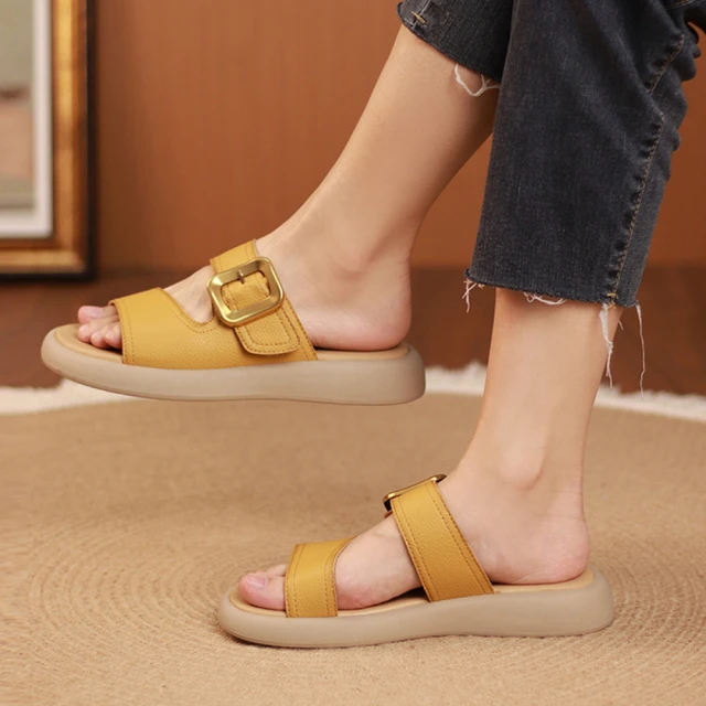 Easy Spirit IJN 多層寬帶魔鬼氈涼鞋(黑色)好