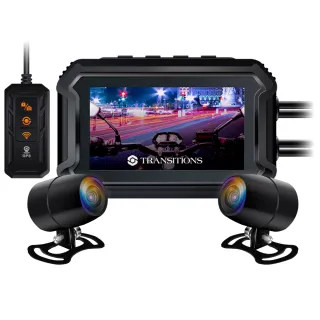 【全視線】S358 GPS雙鏡頭WIFI機車行車記錄器(140度超廣角/獨家夜視CMOS)