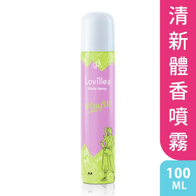 【Lovillea】體香噴霧100ml(3款任選原廠公司貨)