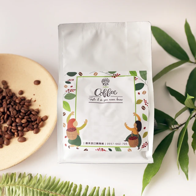 Cofeel 凱飛 火山噴泉鮮烘單品咖啡豆(227gx2袋)
