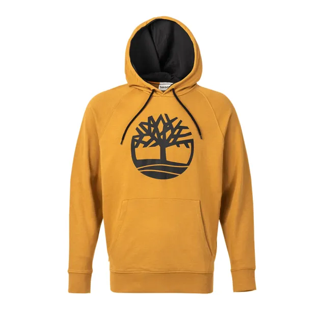 【Timberland】男款小麥色大樹 Logo 連帽上衣(A2577P47)