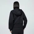 【GAP】女裝 Logo連帽外套 空氣三明治系列-黑色(891632)