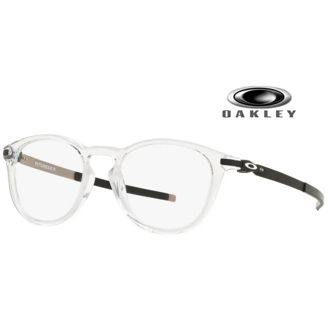 【Oakley】奧克利 PITCHMAN R A 亞洲版 時尚圓框光學眼鏡 薄鋼鏡臂 OX8105F 03 透明框面 公司貨