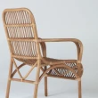 【山茶花家具】藤椅-自然藤材-輕巧藤椅/室內椅/Indoor(藤椅 涼椅 休閒椅)