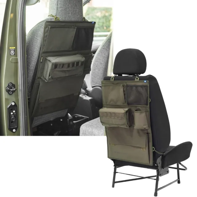【GORDON MILLER】CORDURA 椅背收納袋(多功能車用內裝 收納掛件 車用周邊 工業風 汽車內裝 收納)