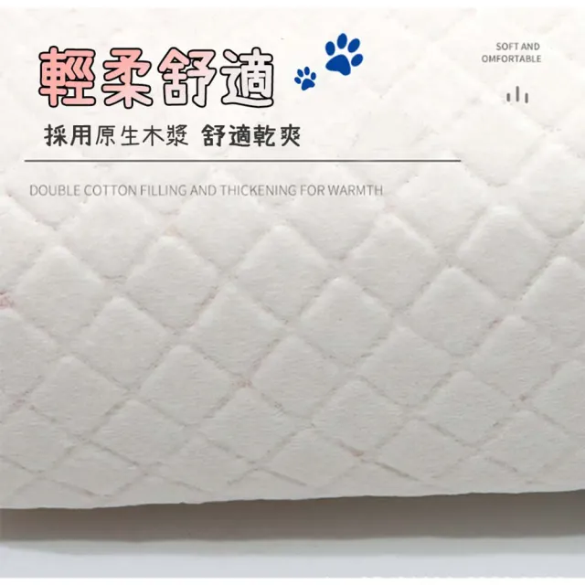【ENJOY LIFE 樂享生活】寵物吸水尿布墊 5包入(一次性尿墊 狗尿片 免洗尿墊)