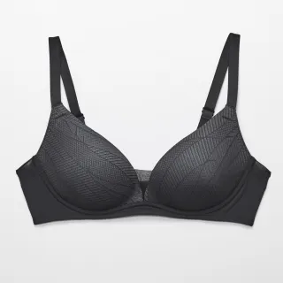 【Wacoal 華歌爾】無鋼圈自由美 D:4L/F:M-3L罩杯內衣 VBB253BL(杉墨黑)