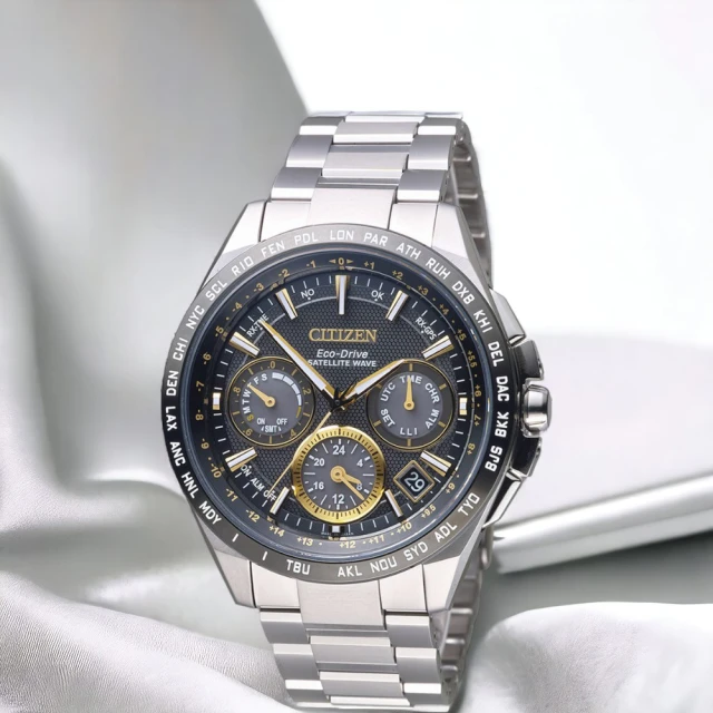【CITIZEN 星辰】光動能 鈦金屬 GPS對時 男錶 手錶  藍寶石 畢業 禮物(CC9015-54F)