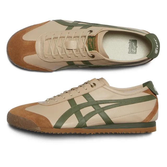 Onitsuka Tiger】Onitsuka Tiger鬼塚虎-棕底綠虎爪紋MEXICO 66 SD 