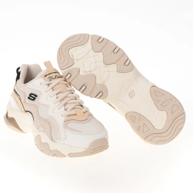 【SKECHERS】女鞋 休閒系列 D LITES 3.0 AIR(896254NAT)