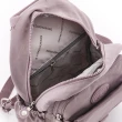 【冰山袋鼠】時光旅人 - 知性單肩後背兩用包 - 淡紫色(B108-2PR)