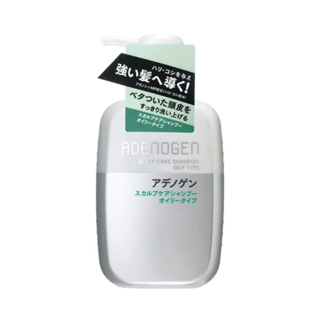 SHISEIDO 資生堂東京櫃SHISEIDO 資生堂東京櫃 ADENOGEN 髮密洗髮精 400mlx1瓶(油性髮質適用 掩蓋氣味 清潔 洗髮精)