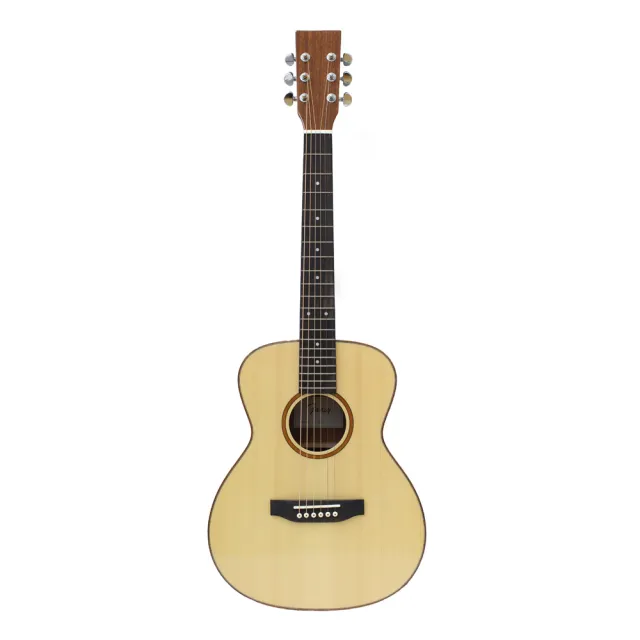 【Fancy】TG-205 36吋民謠吉他 含吉他袋 雲杉單板(木吉他 旅行吉他 單板吉他)