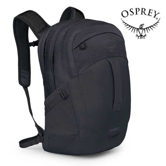 Osprey Comet 30 多功能休閒後背包 30L 黑色(商務通勤背包 電腦背包 筆電背包)