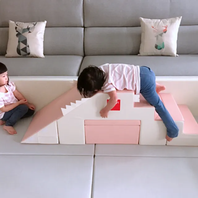 【韓國design skin】寶寶溜滑梯變形沙發桌椅(感官統合訓練 收納 書桌 餐桌 畫畫 幼兒 兒童沙發)