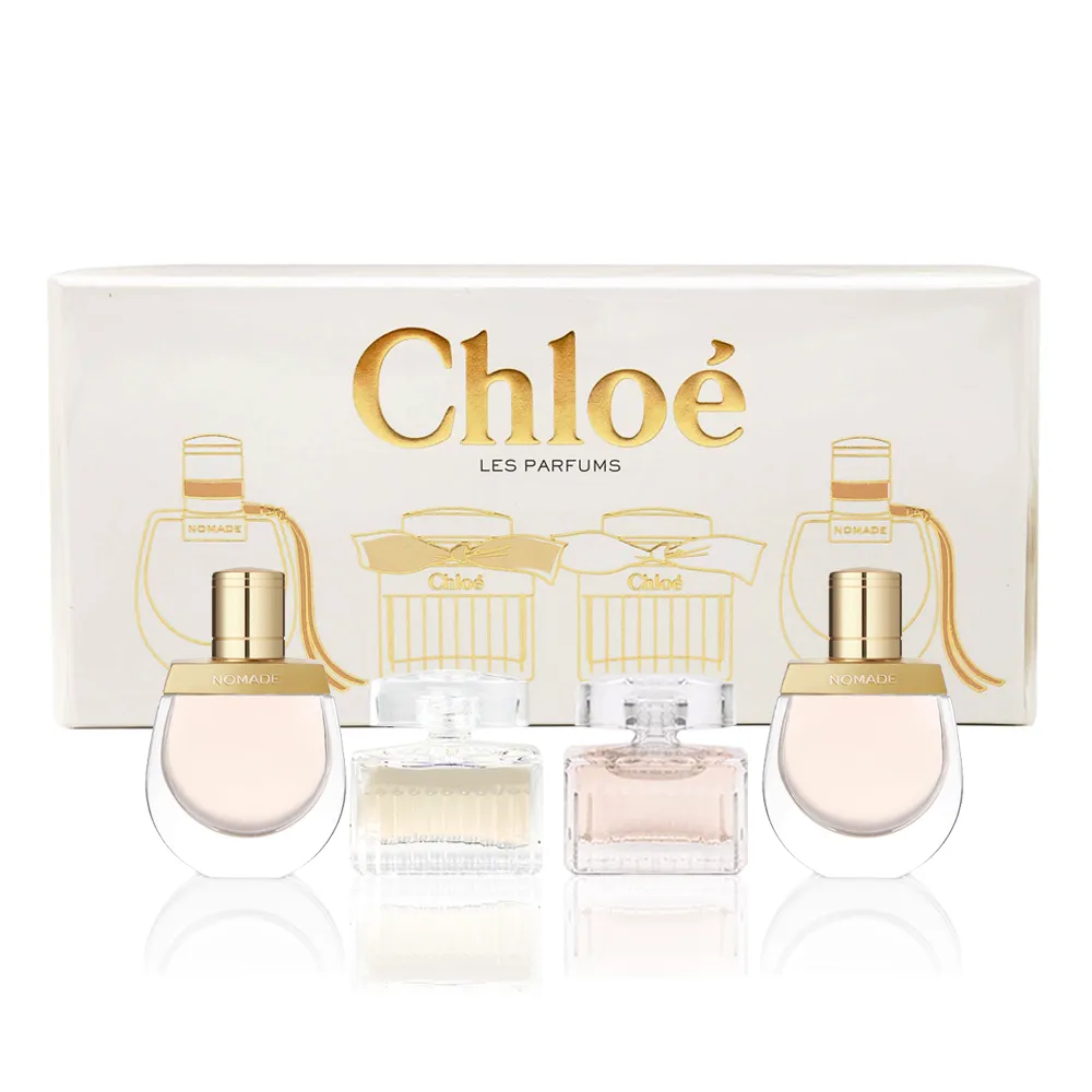 【Chloe’ 蔻依】Chloe 經典女小香水禮盒5mlx4(平行輸入)