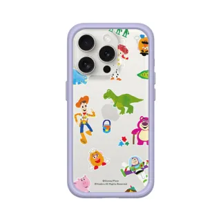 【RHINOSHIELD 犀牛盾】iPhone 15/Plus/15 Pro/Max Mod NX邊框背蓋手機殼/玩具總動員-Sticker(迪士尼)
