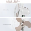 【Mistral 美寧】多功能12吋輕巧收納疾風扇JR-AY12A(白色/可拆折收納/贈壁掛架*1組)