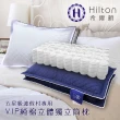 【Hilton 希爾頓】VIP貴賓純棉立體銀離子抑菌獨立筒枕/二色任選(透氣枕/枕頭/純棉枕)