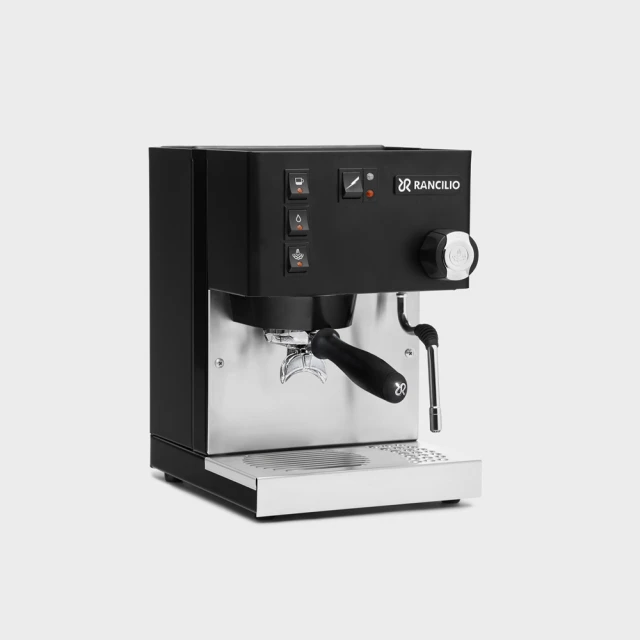 Rancilio 藍奇里奧 Silvia 單鍋爐單孔 家用半自動義式咖啡機(消光黑)
