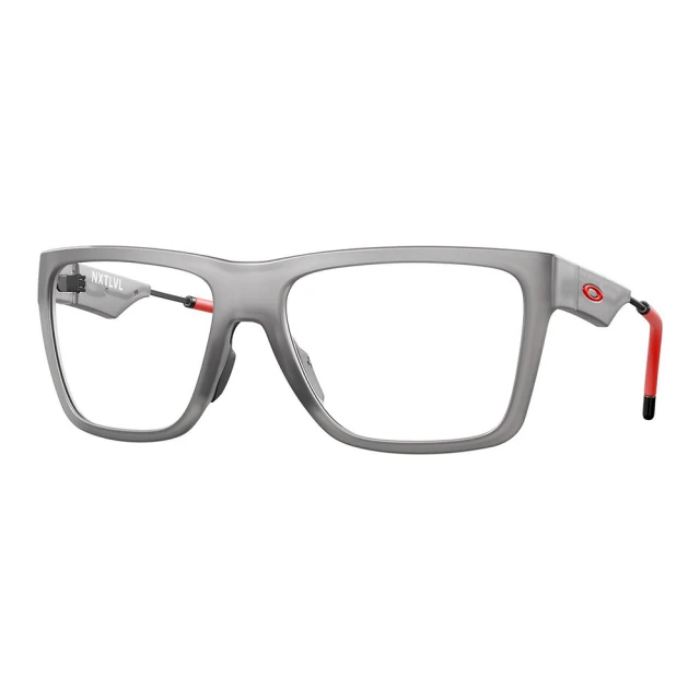 Oakley NXTLVL 光學眼鏡 銀色 紅色 時尚 美學 質感 輕質 耐用(OX8028-0258)