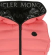 【MONCLER】春夏新款 女款 ALITERSE 連帽羽絨背心-粉色(1號USA-S、2號USA-M)
